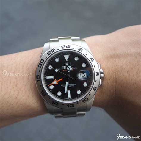 rolex explorer ii เข็มส้ม|นาฬิกา Rolex Explorer II : Oystersteel .